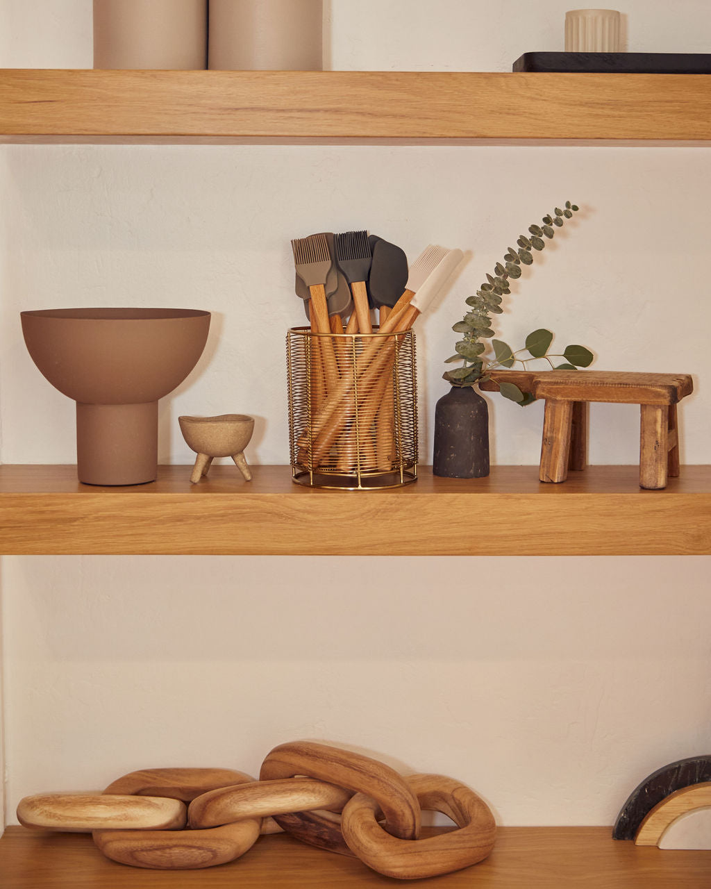 Kymbie® 3 Piece Kitchen Spatula Set: Spatula, Pastry, & BBQ Brush